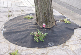 その他の防草シート施工事例 花壇 防草シート専門店 その他の防草シート施工事例 花壇 防草シート専門店