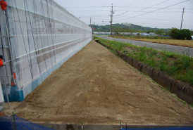 除草・整地後