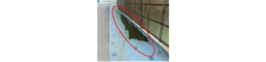 水はけが悪い場所にも敷ける防草シート 防草シート専門店