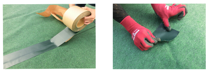 開発秘話 粘着テープ ピンシール編 防草シート専門店