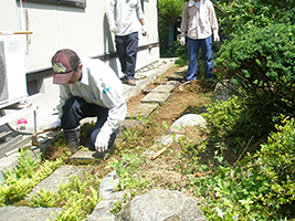 砂利下専用草なしシートの敷き方 防草シート専門店