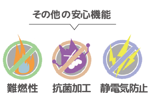 安心機能が付いている人工芝