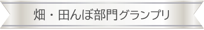 畑・田んぼ部門グランプリSP