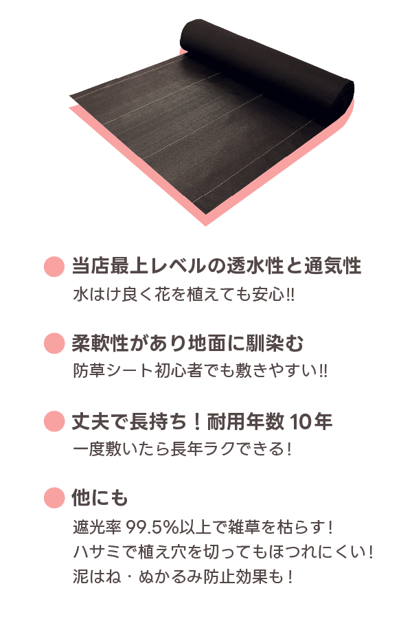 らくらく草なしシート