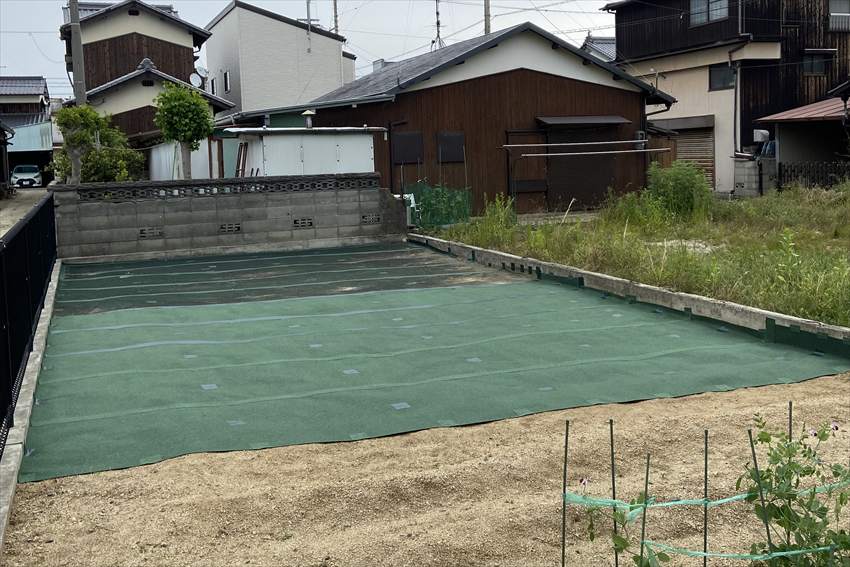 【い☆様】畑(家庭菜園)の雑草対策事例
