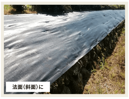 法面（斜面）に