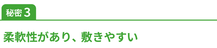 柔軟性