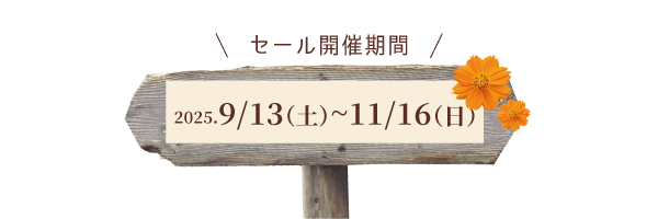 セール開催期間