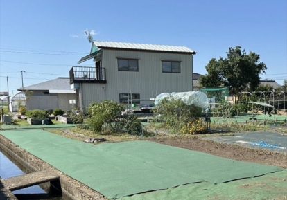 農地の防草シート事例（畑・家庭菜園）
