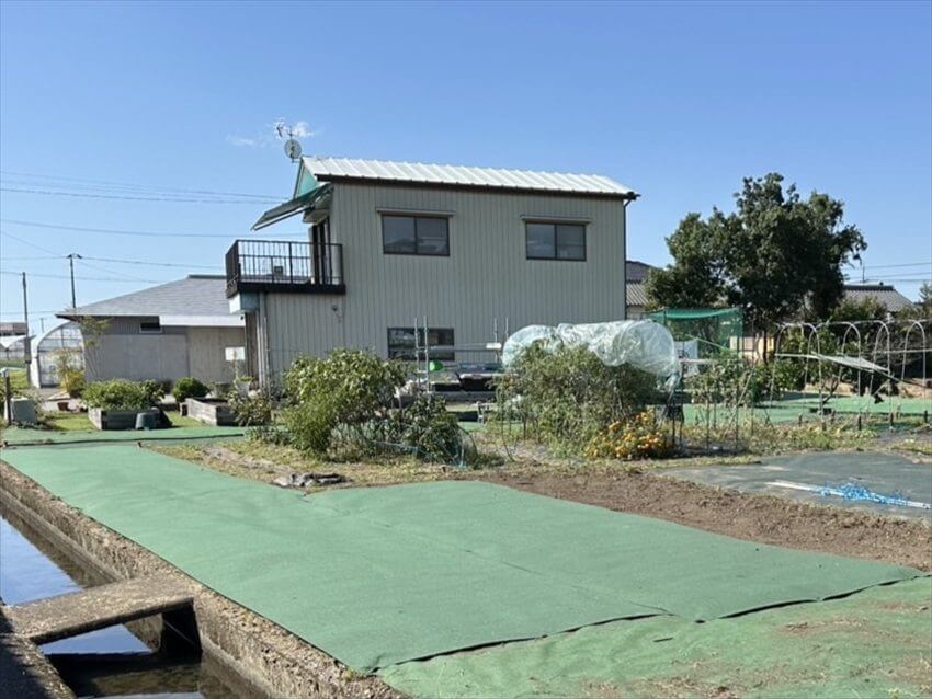 【ユウゾウ様】畑・家庭菜園の雑草対策事例1