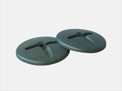 防草シート専用プラワッシャー 「プラ座金 (緑)」