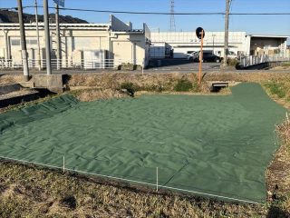 とことん草なしシートの施工事例