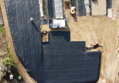 農地の防草シート事例（畑）