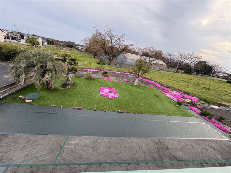 【kaz様】お庭の雑草対策事例２