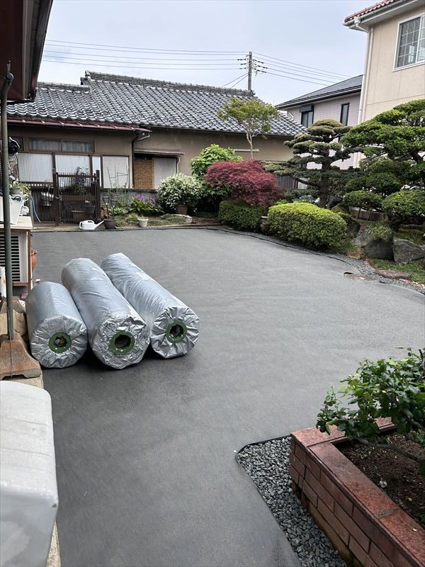 【庭師様】雑草対策事例