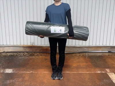 がっちり草なしシート1m×25mを持ってみた