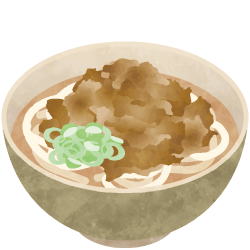 肉伊勢うどん