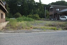 防草シート施工前