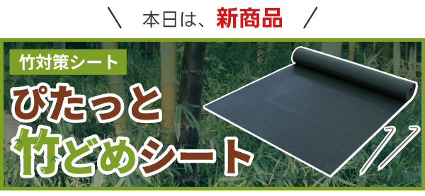 ぴたっと竹どめシート