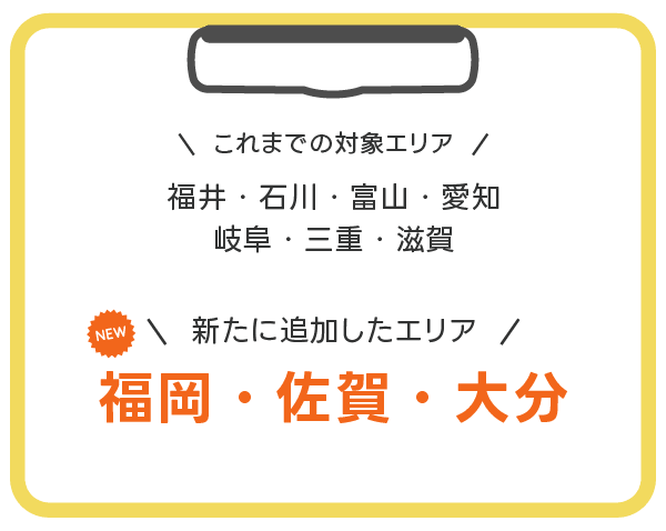 これまでの対象エリア