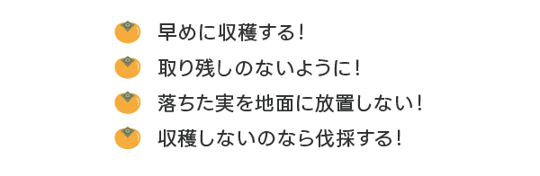柿の木があるなら