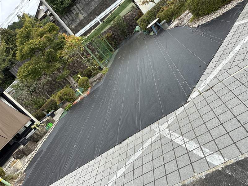 【ユキサブロー様】お庭の雑草対策事例