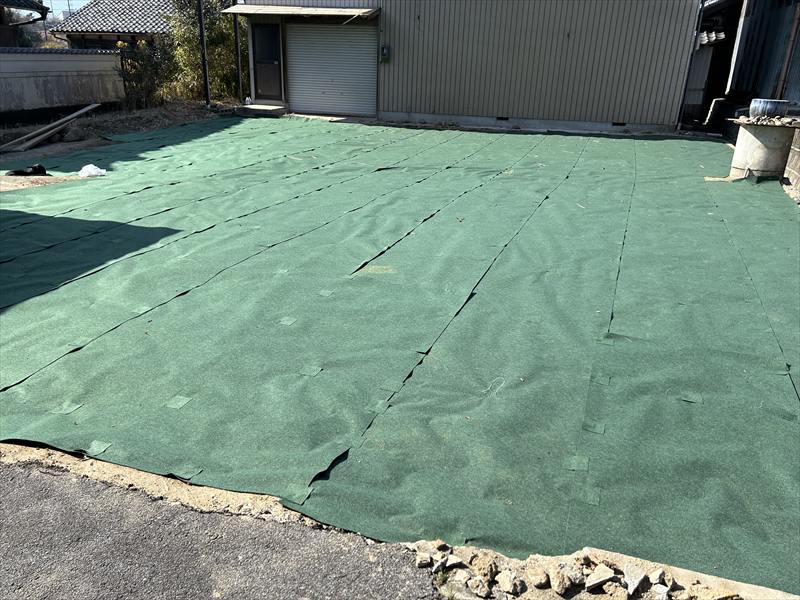 【ひでひで様】空き地の雑草対策事例