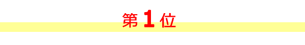 ジャジャーン！★第１位★の発表は！？