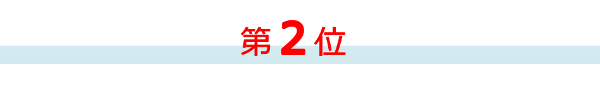 ジャジャーン！★第２位★の発表は！？