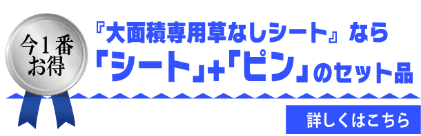 今1番お得なのは、「シート」＋「ピン」のセット品です！