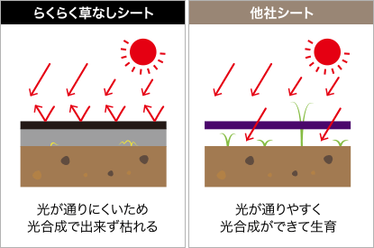 遮光率が高い